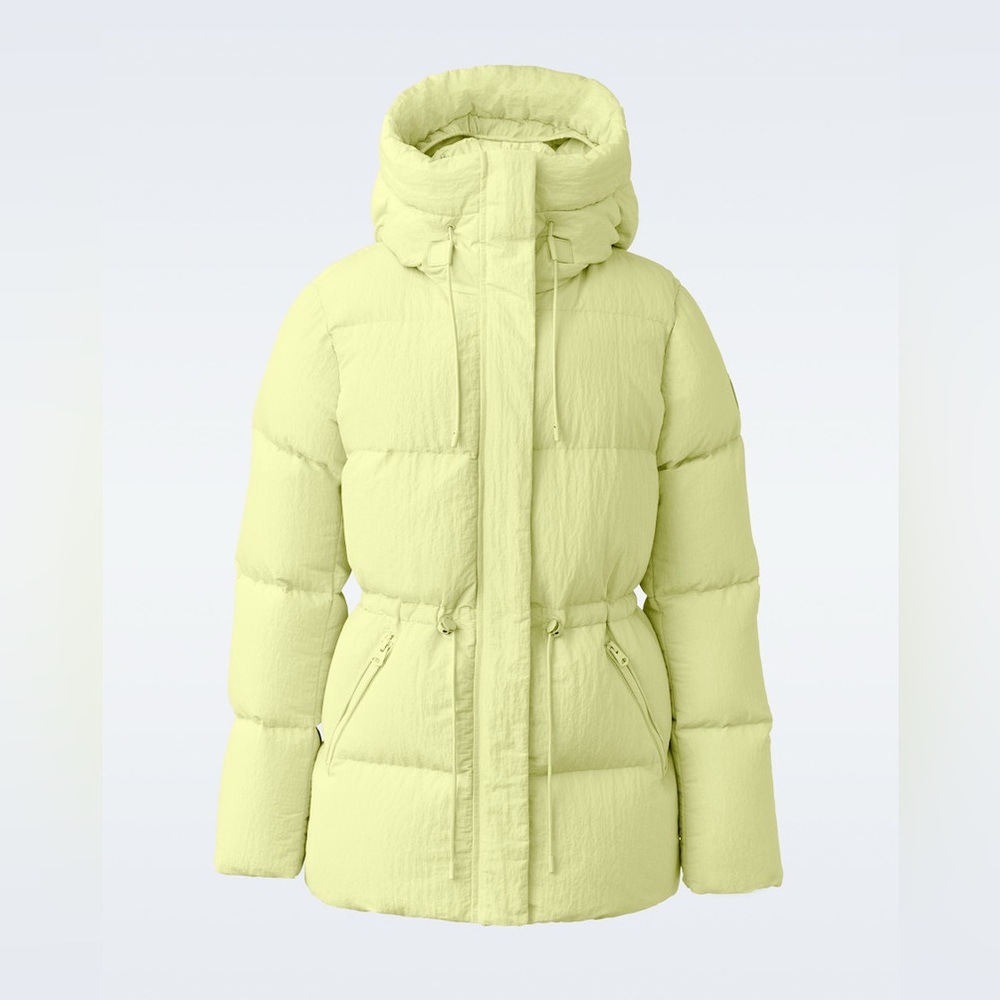 🥰♥️🥰 MACKAGE FREYA-TR pale lime light down jacket Size S